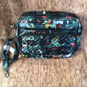 Lug Carousel XL Crossbody Bag Wildlife Black